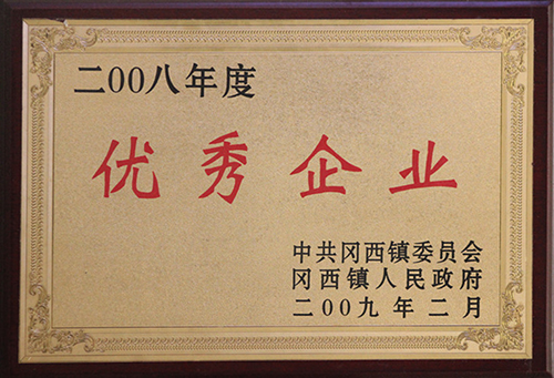 2008优秀企业